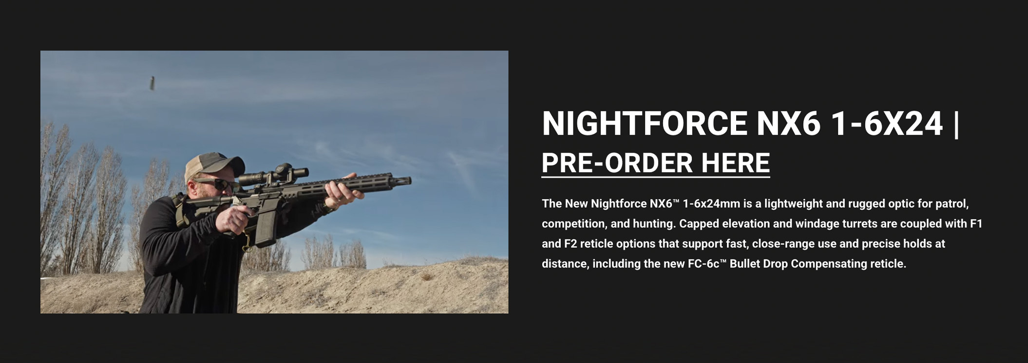 Nightforce NX6 1-6x25