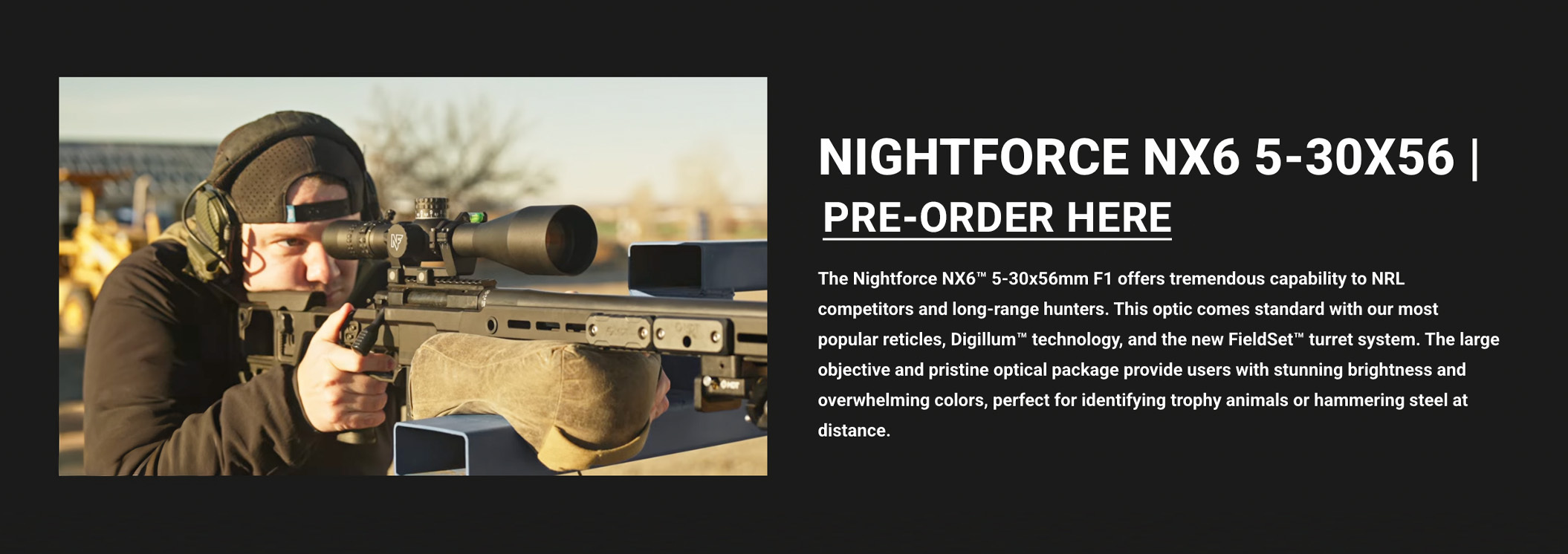Nightforce NX6 5-30x56